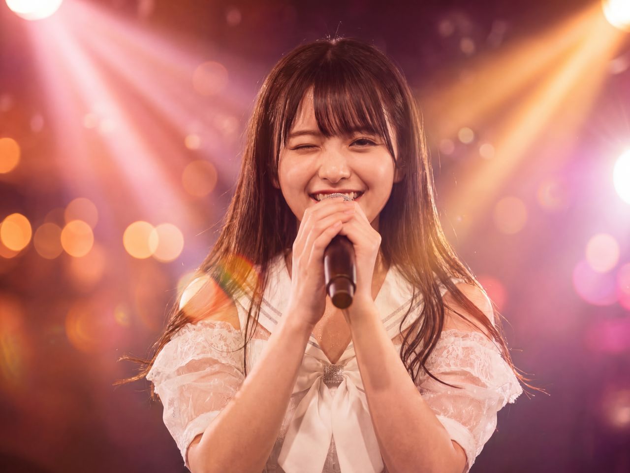 今日の桃は一段とかわいいでしょ？♡