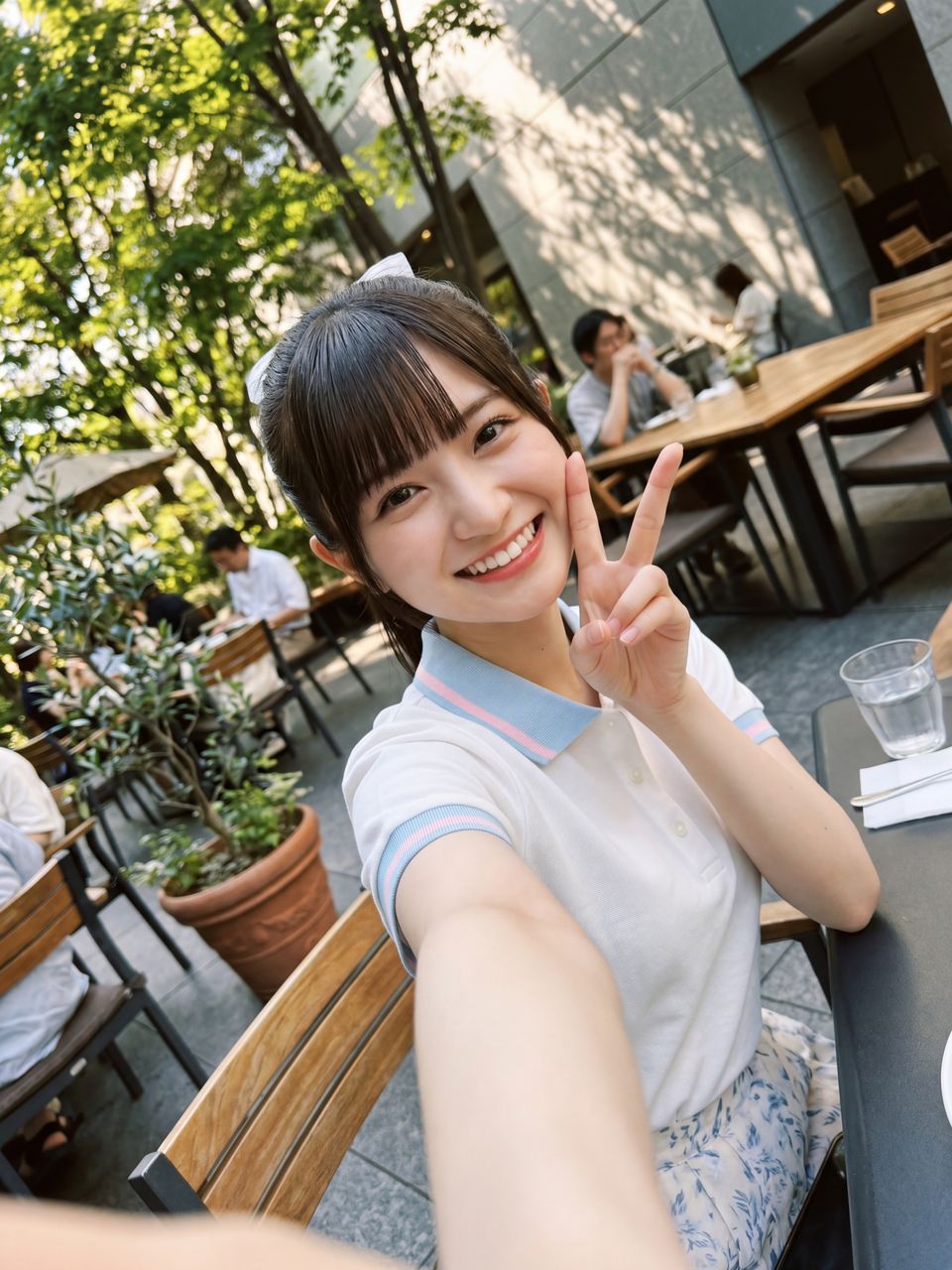 瀬戸朝陽 自撮り
