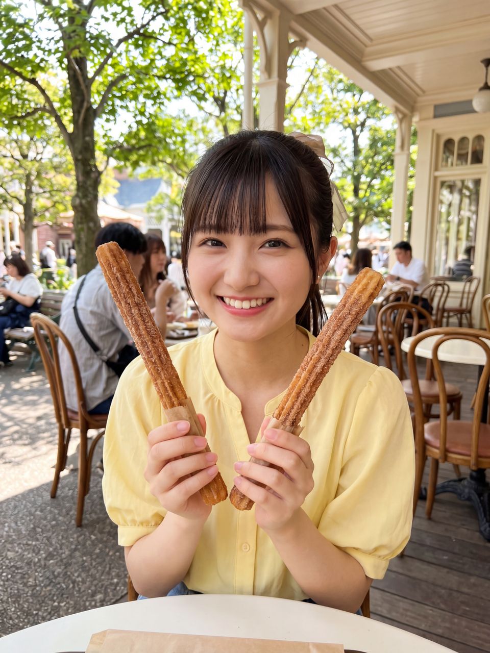 瀬戸朝陽 チュロス